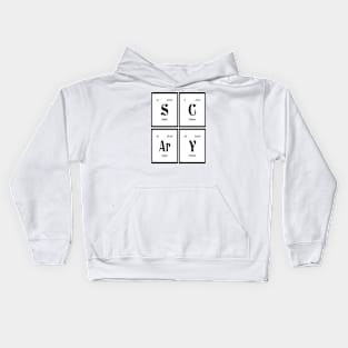 Scary | Periodic Table of Elements Kids Hoodie